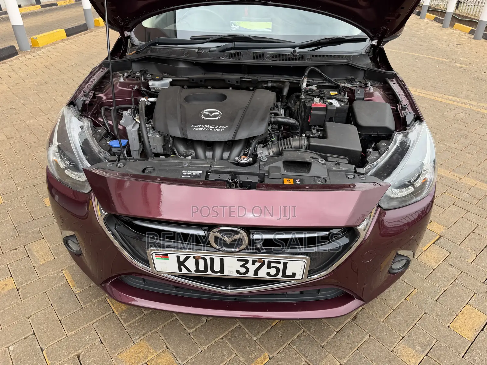 Mazda Demio 2018 Burgundy