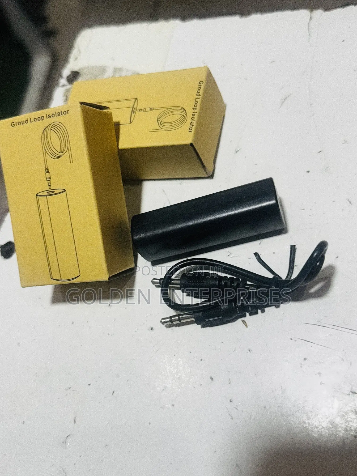 Ground Loop Noise Isolator AUX Filter, Eliminate Car Audio Buzz Hum