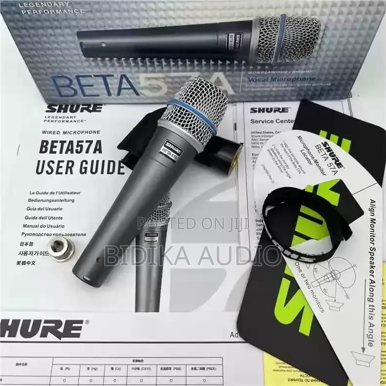 Shure Beta 57A Supercardioid Dynamic Microphone