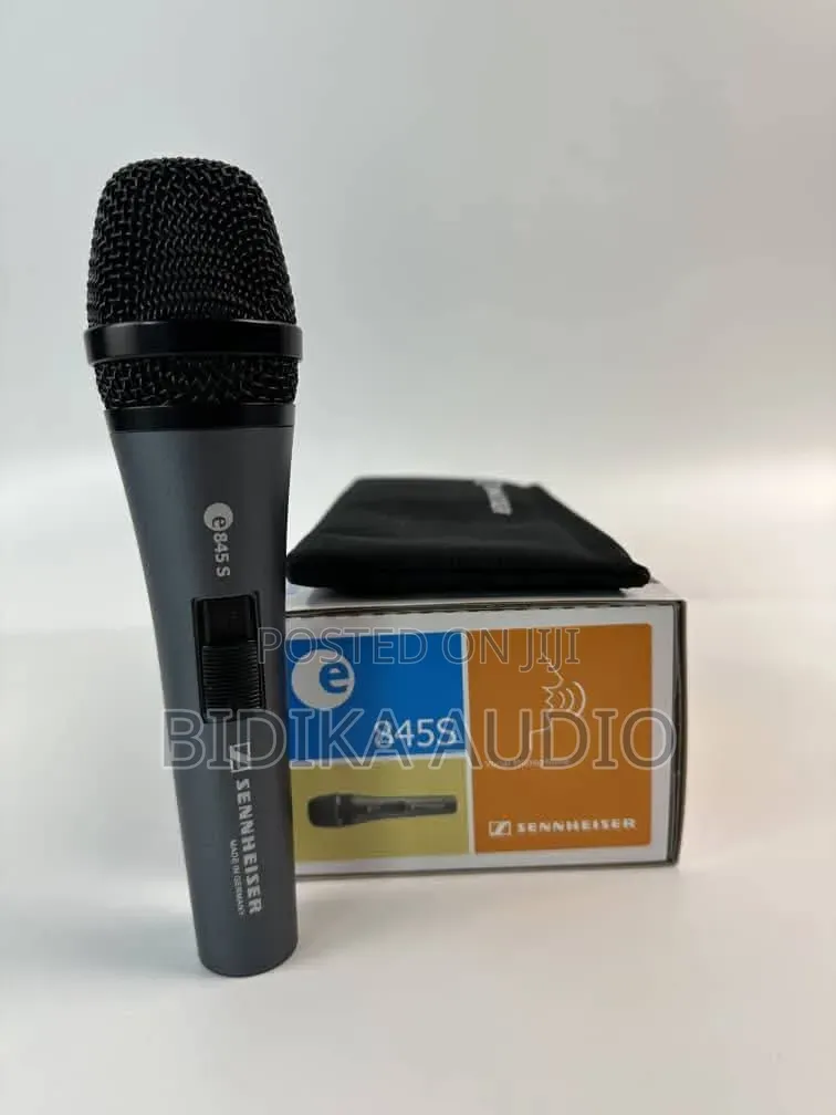 Sennheiser E 845-S Supercardioid Dynamic Handheld Vocal Microphone