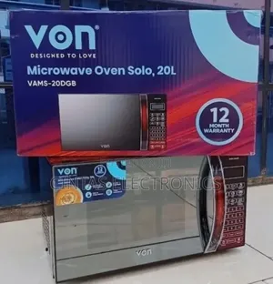 Von 20L Solo Digital Microwave Oven