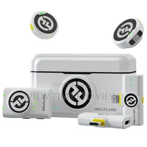 Hollyland Lark M2 Combo Wireless Microphone - White