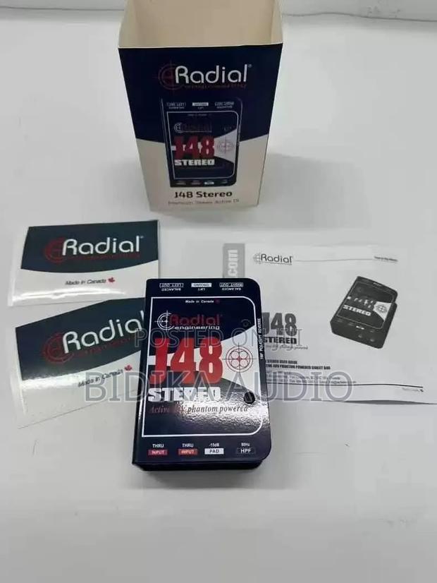 Radial Engineering J48 Stereo 2-Channel Active Instrument Direct Box