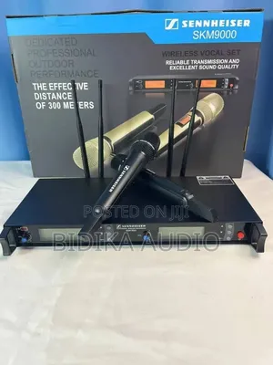 Sennheiser SKM9000 Dual-Channel Wireless Handheld Microphone Vocal Set