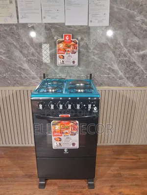 Euroken 50×55 3+1 Free Standing Cooker – Electric Oven, Rapid Hot