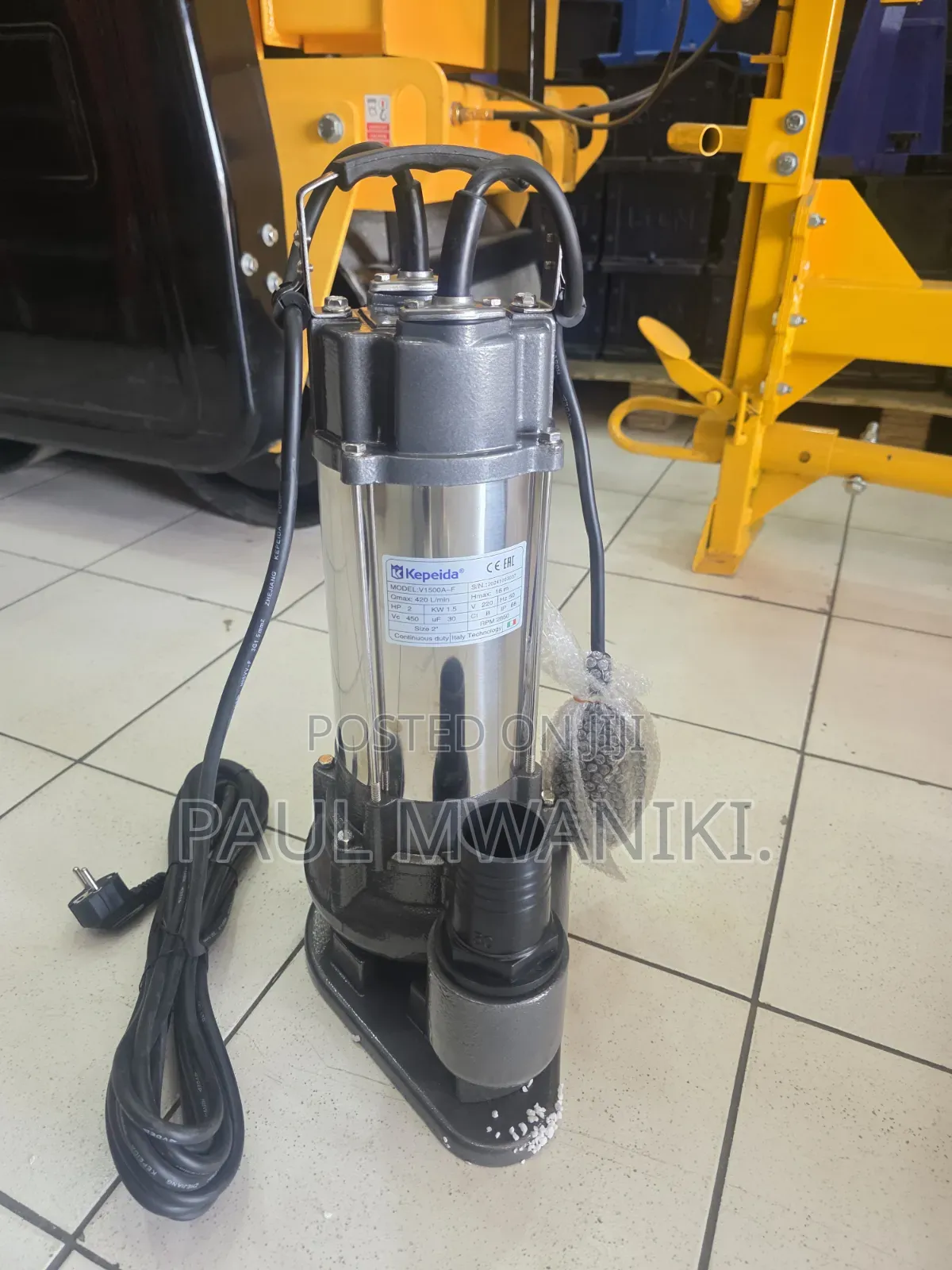 Submersible Sewer Water Pump 2hp