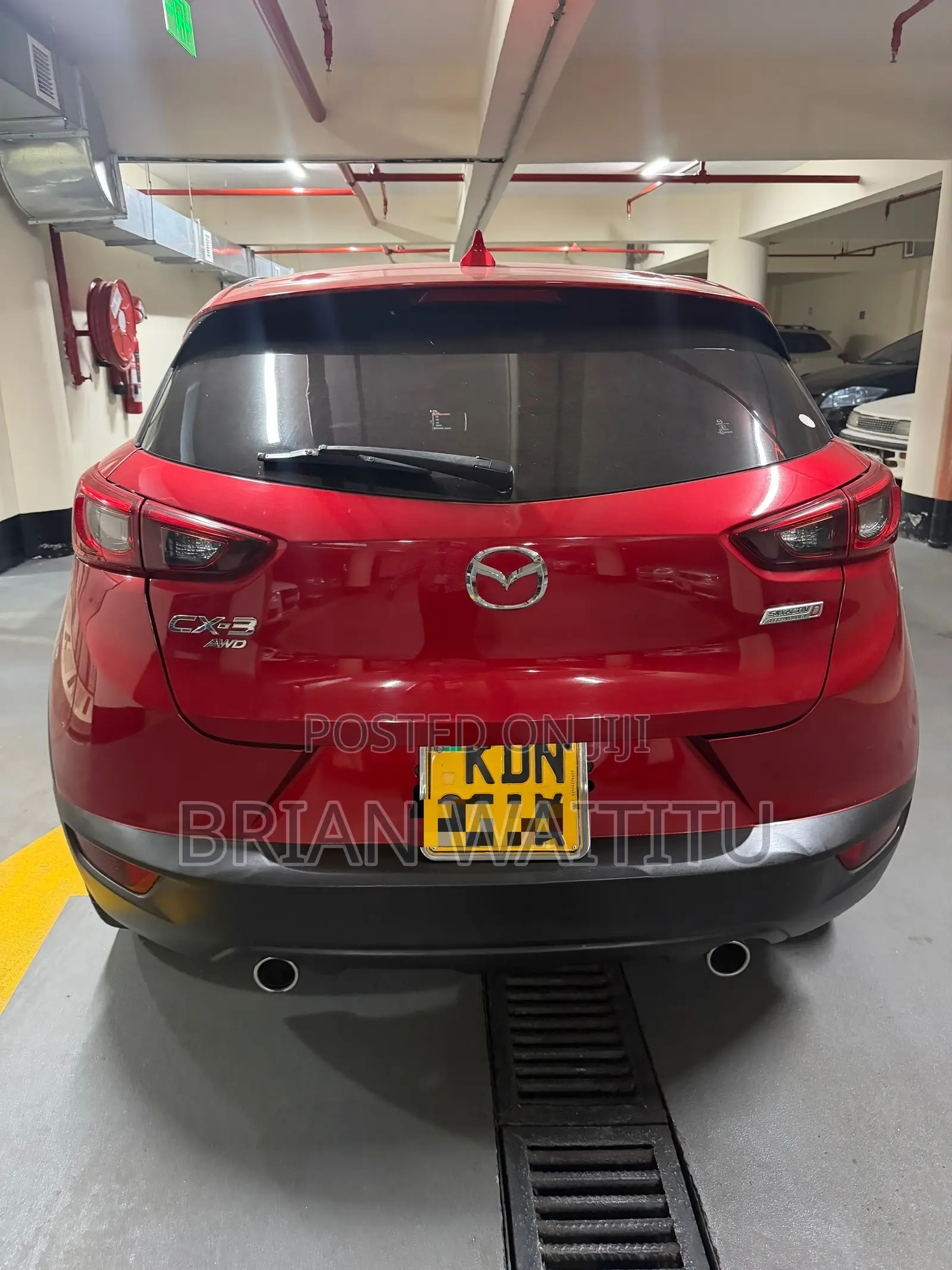 Mazda CX-3 2016 Maroon