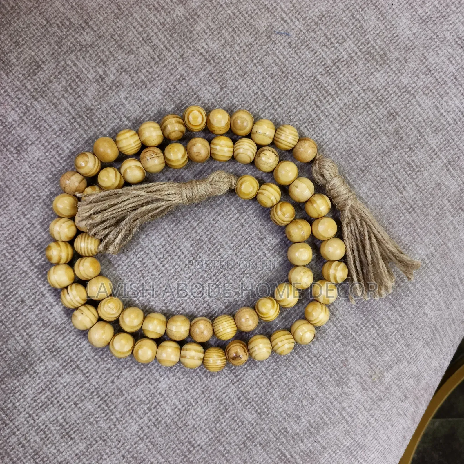 Wooden Colour Decorative Garland Beads – Home Table Decor
