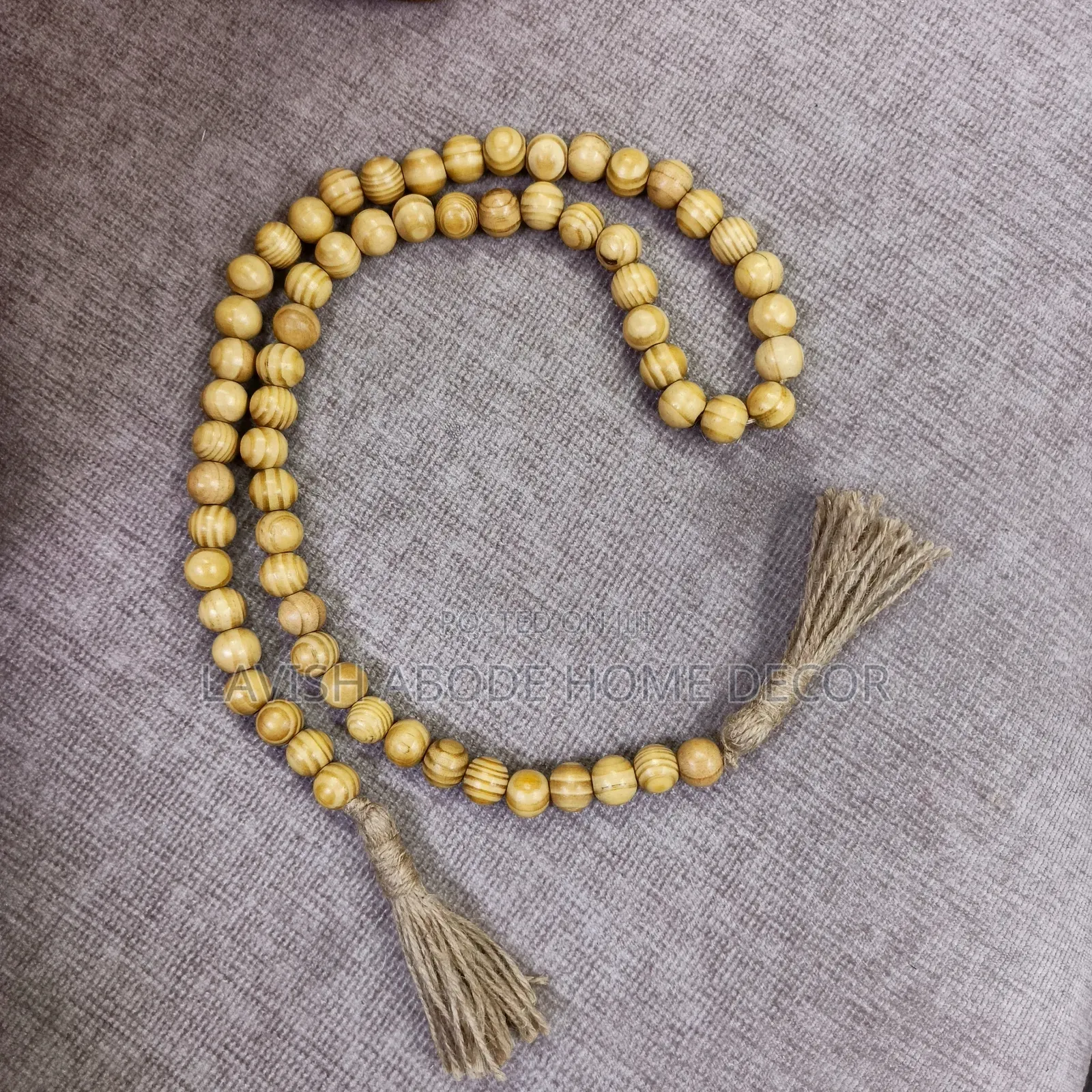 Wooden Colour Decorative Garland Beads – Home Table Decor