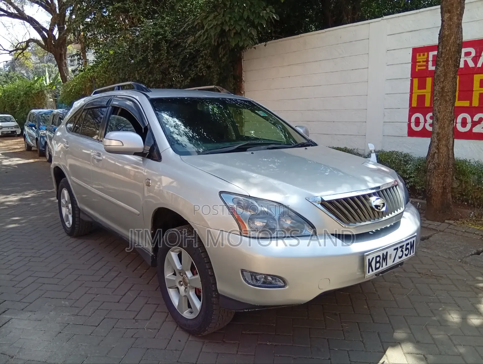 Toyota Harrier 2004 Silver