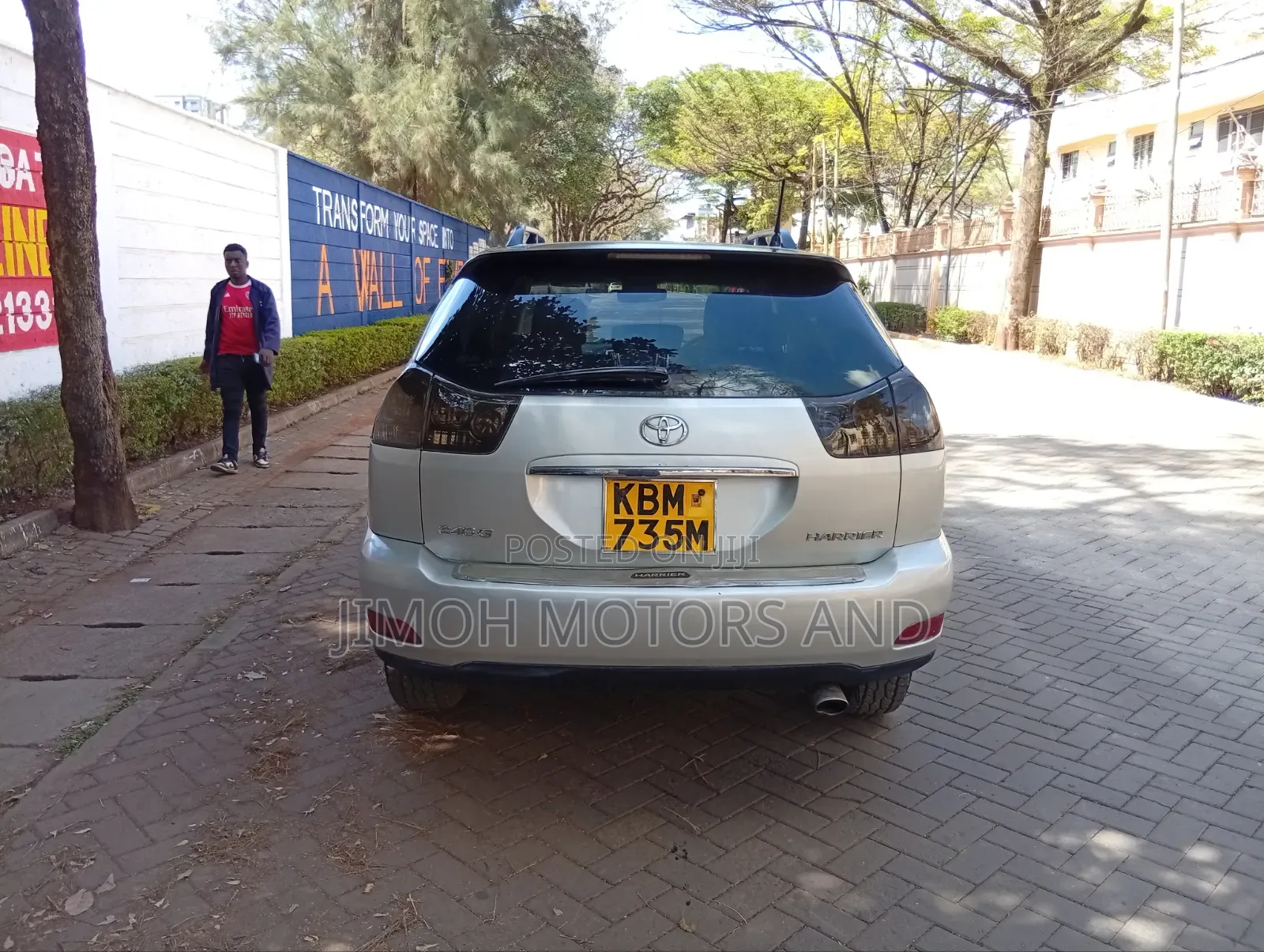 Toyota Harrier 2004 Silver