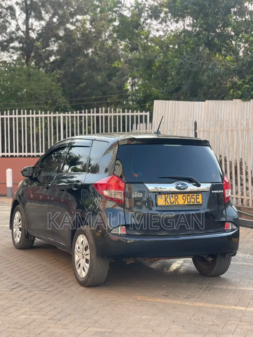 Subaru Trezia 2011 Black