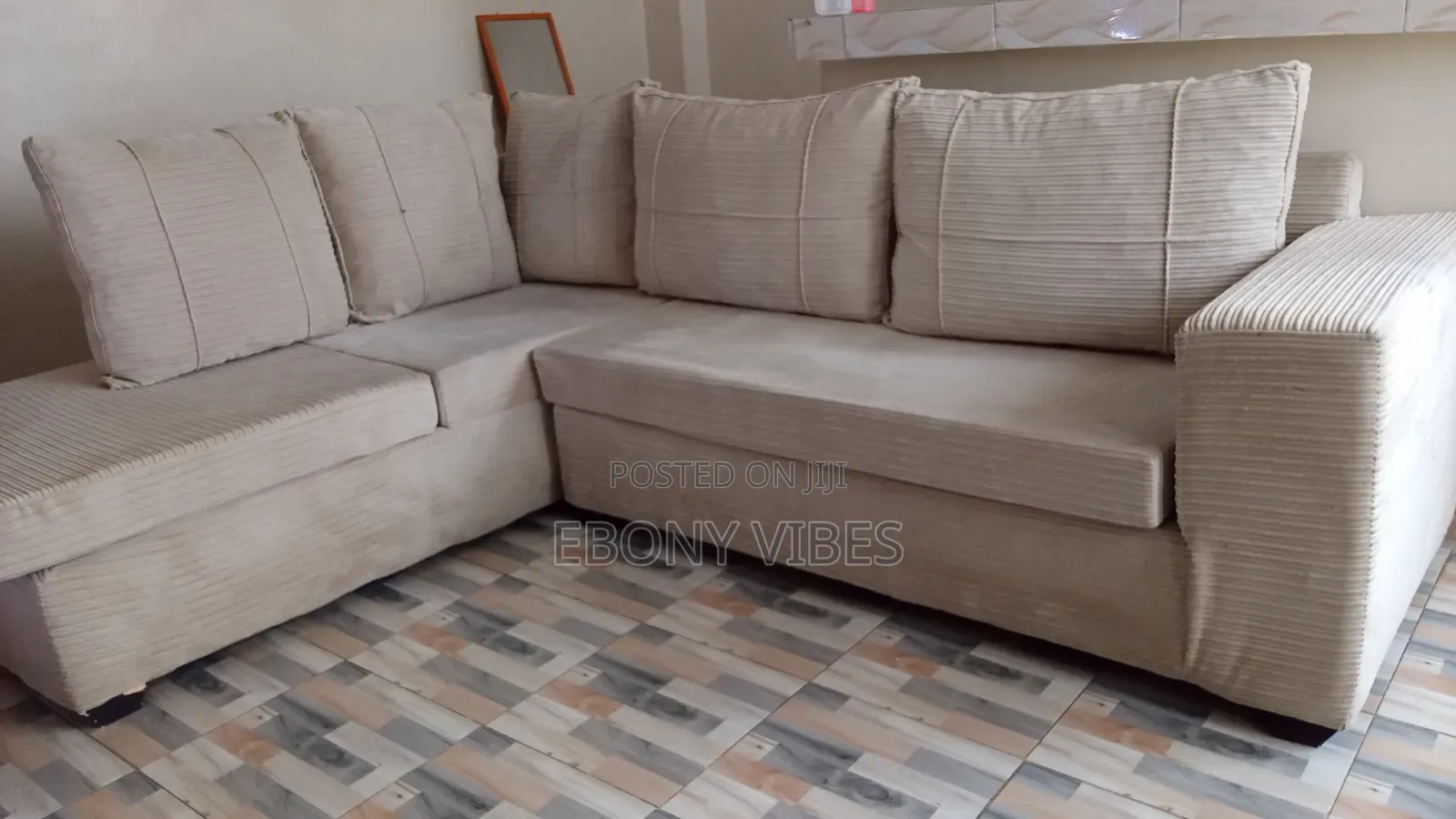 Large L Shaped Corner Seat