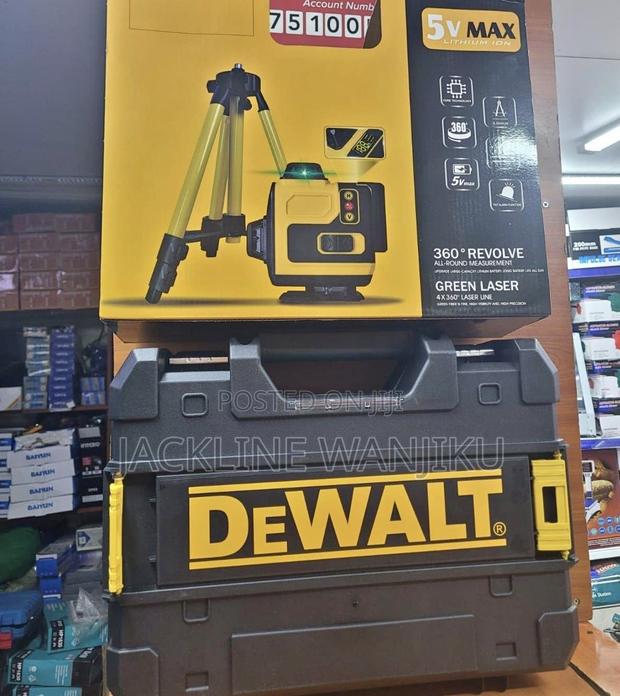New Dewalt Cordless Laser Level Machine/ Rechargeable Laser Level