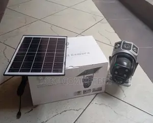 V380 4G Solar Powered Dual Lens Camera – Dual Screen PTZ