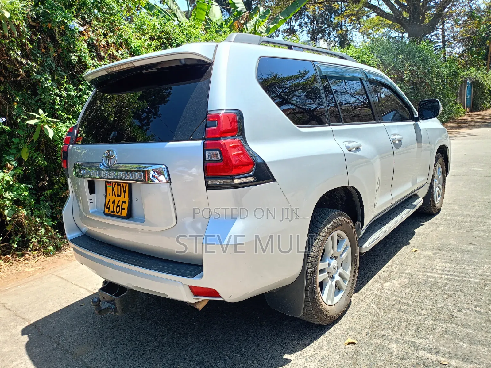 Toyota Land Cruiser Prado 2012 Silver