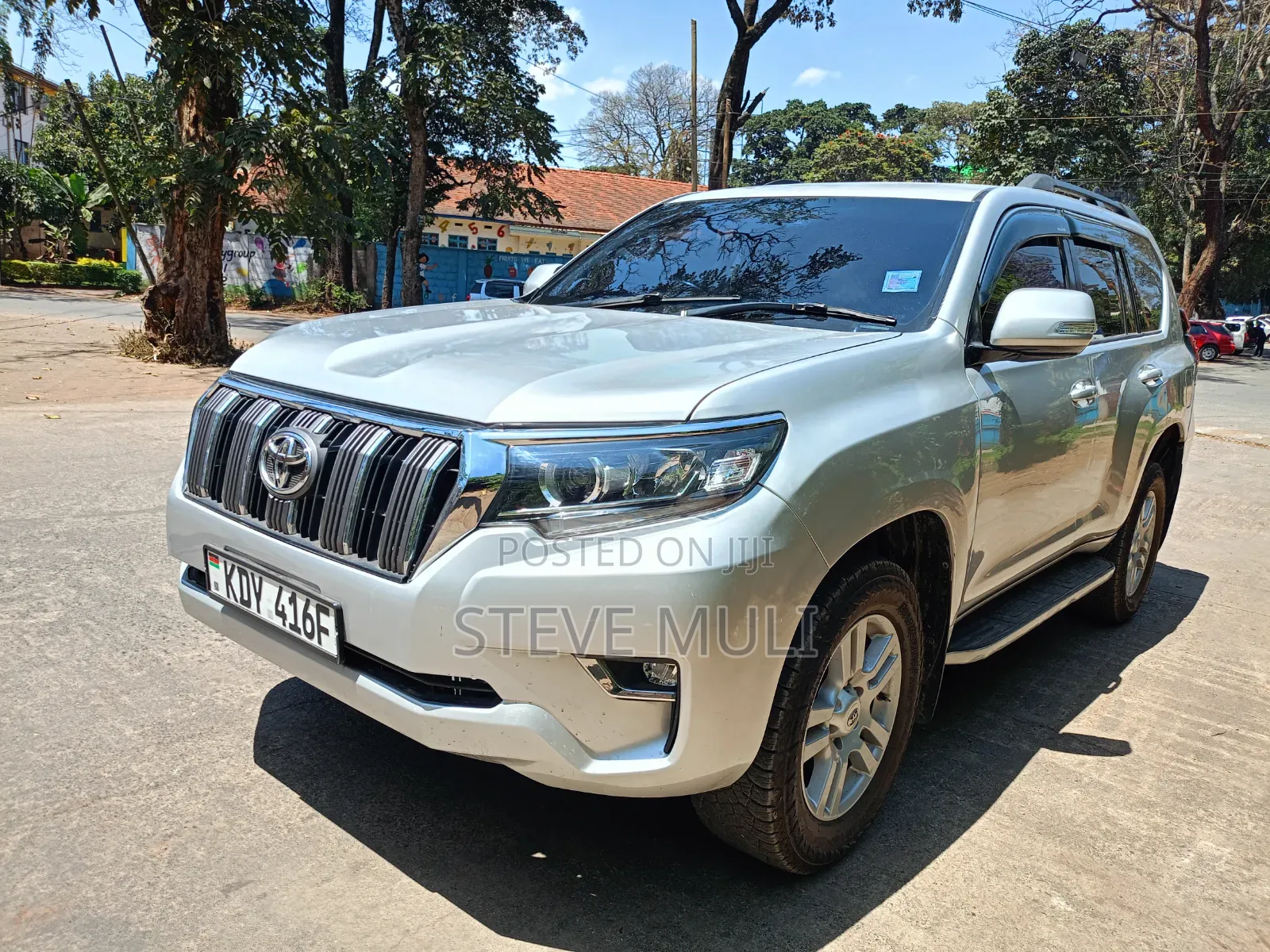 Toyota Land Cruiser Prado 2012 Silver
