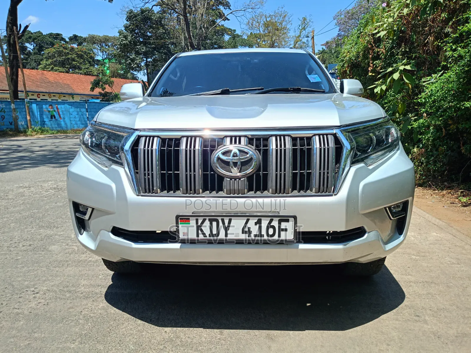 Toyota Land Cruiser Prado 2012 Silver