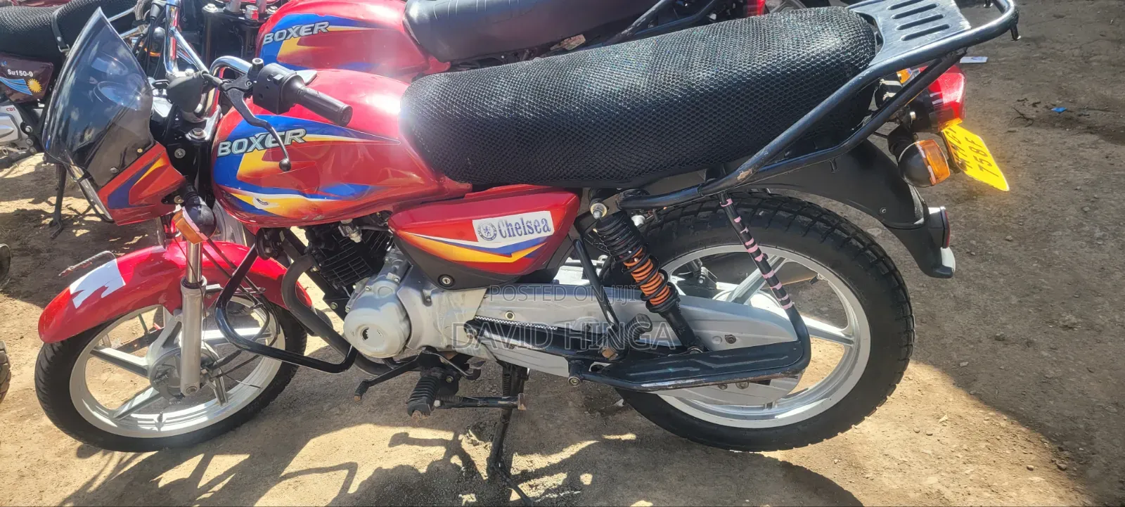 Bajaj Boxer 125 2025 Red