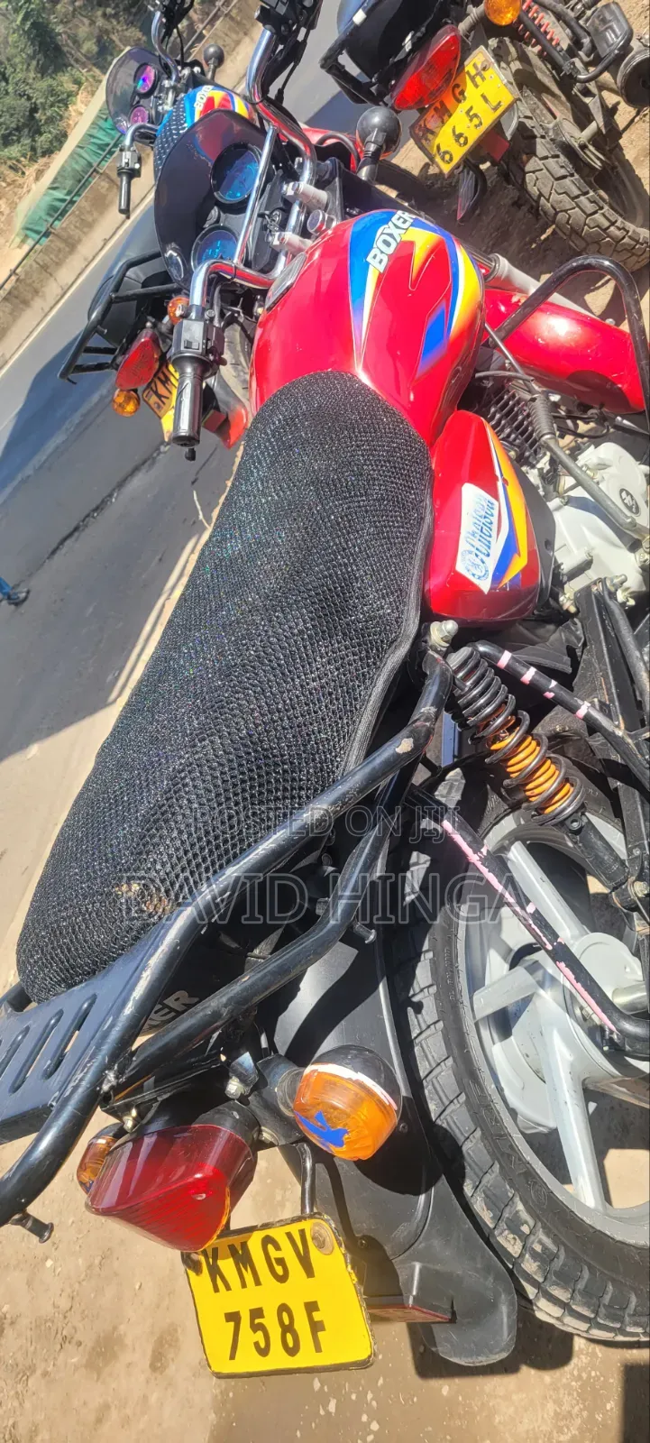 Bajaj Boxer 125 2025 Red