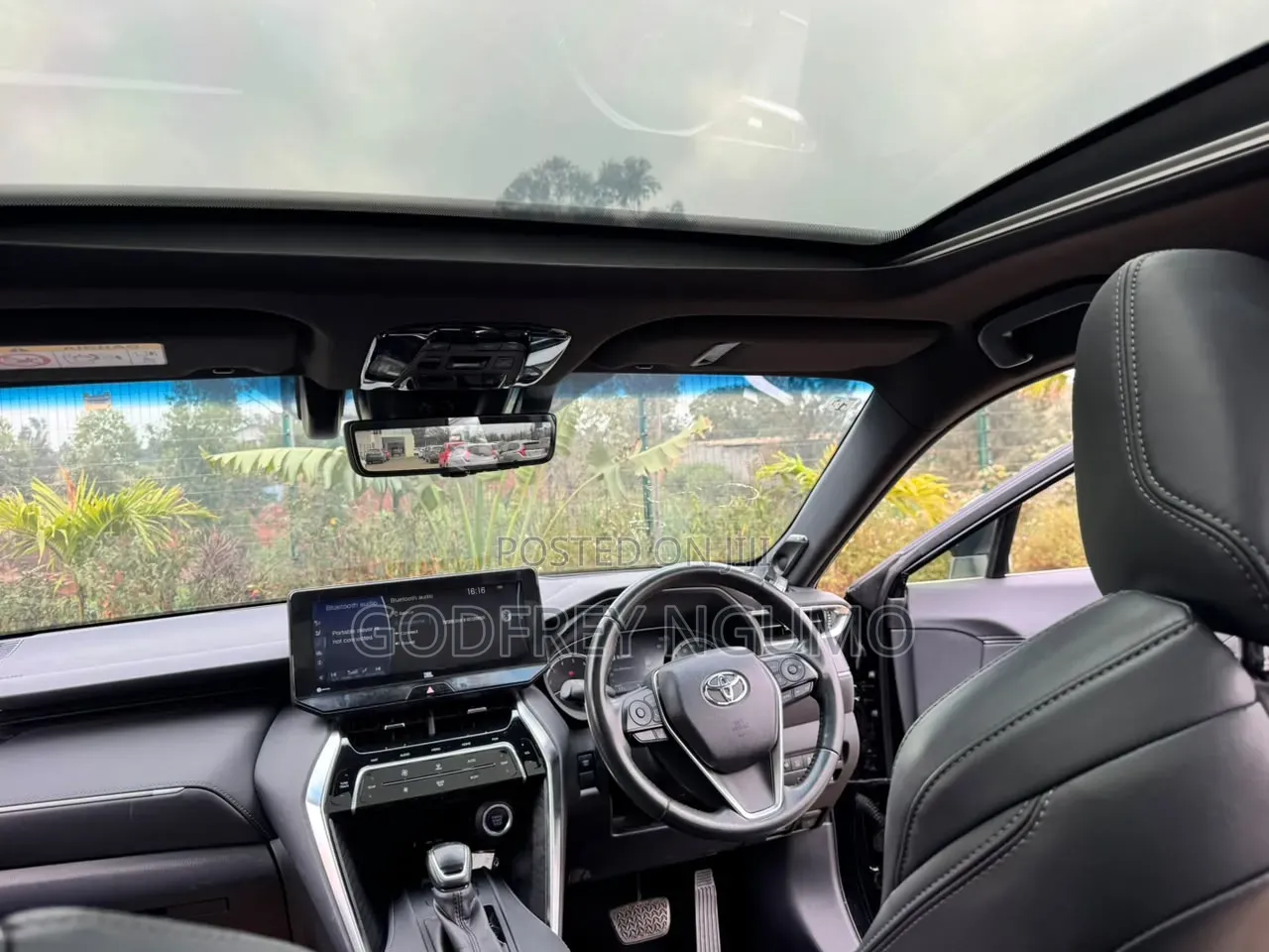 Toyota Harrier 2021 Blue