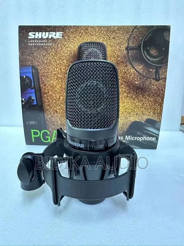 Shure PGA27 Cardioid Large-Diaphragm Side-Address Condenser Microphone
