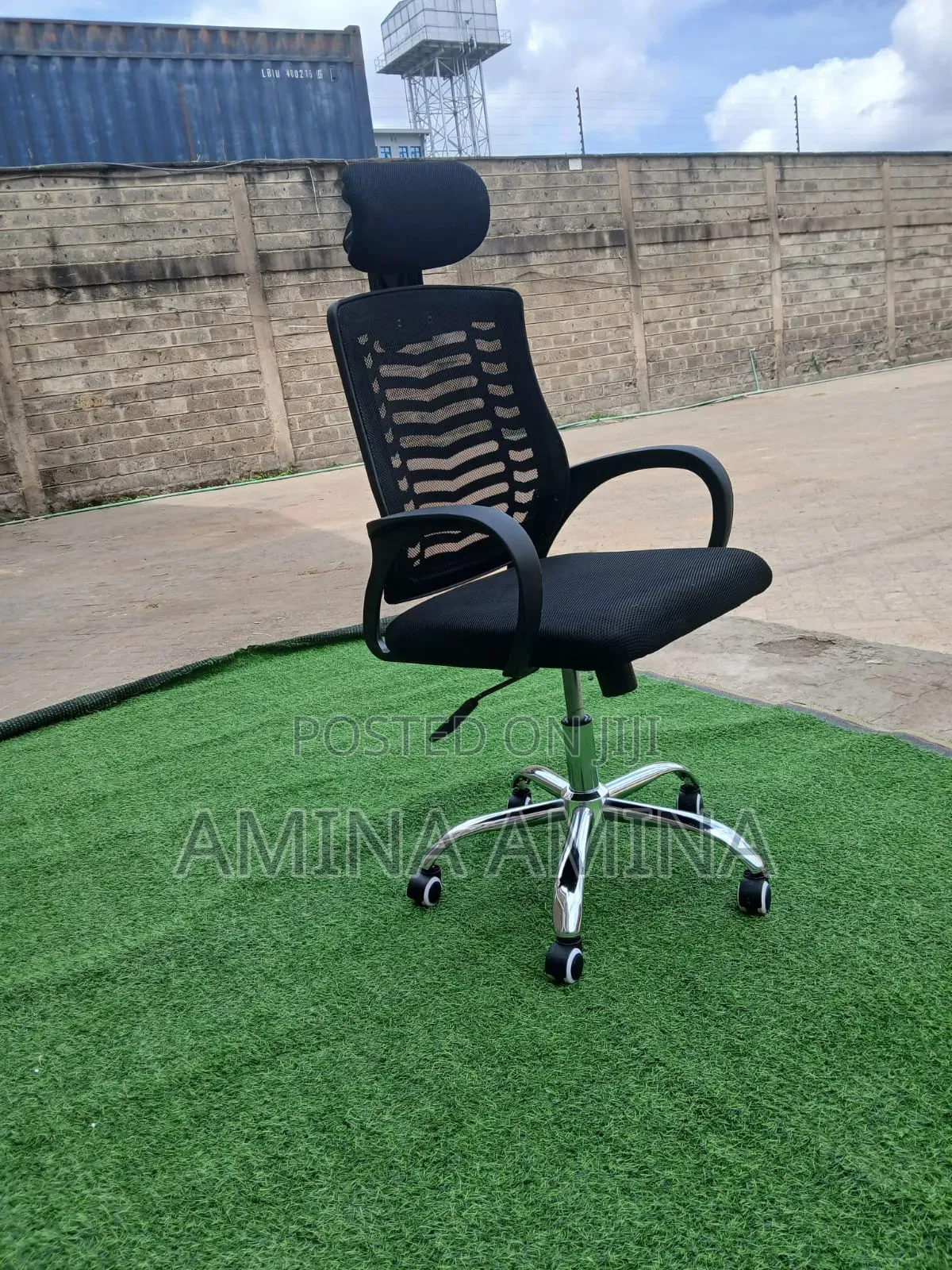 Executive Office Chair With Headrest