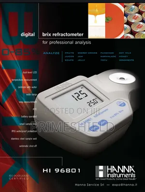 Hanna HI96801 Digital Brix Refractometer