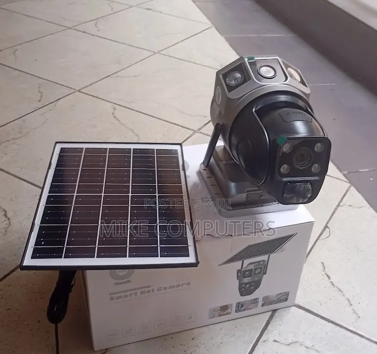 Wireless 4g Solar CCTV Camera Dual Lens,Motion Detection