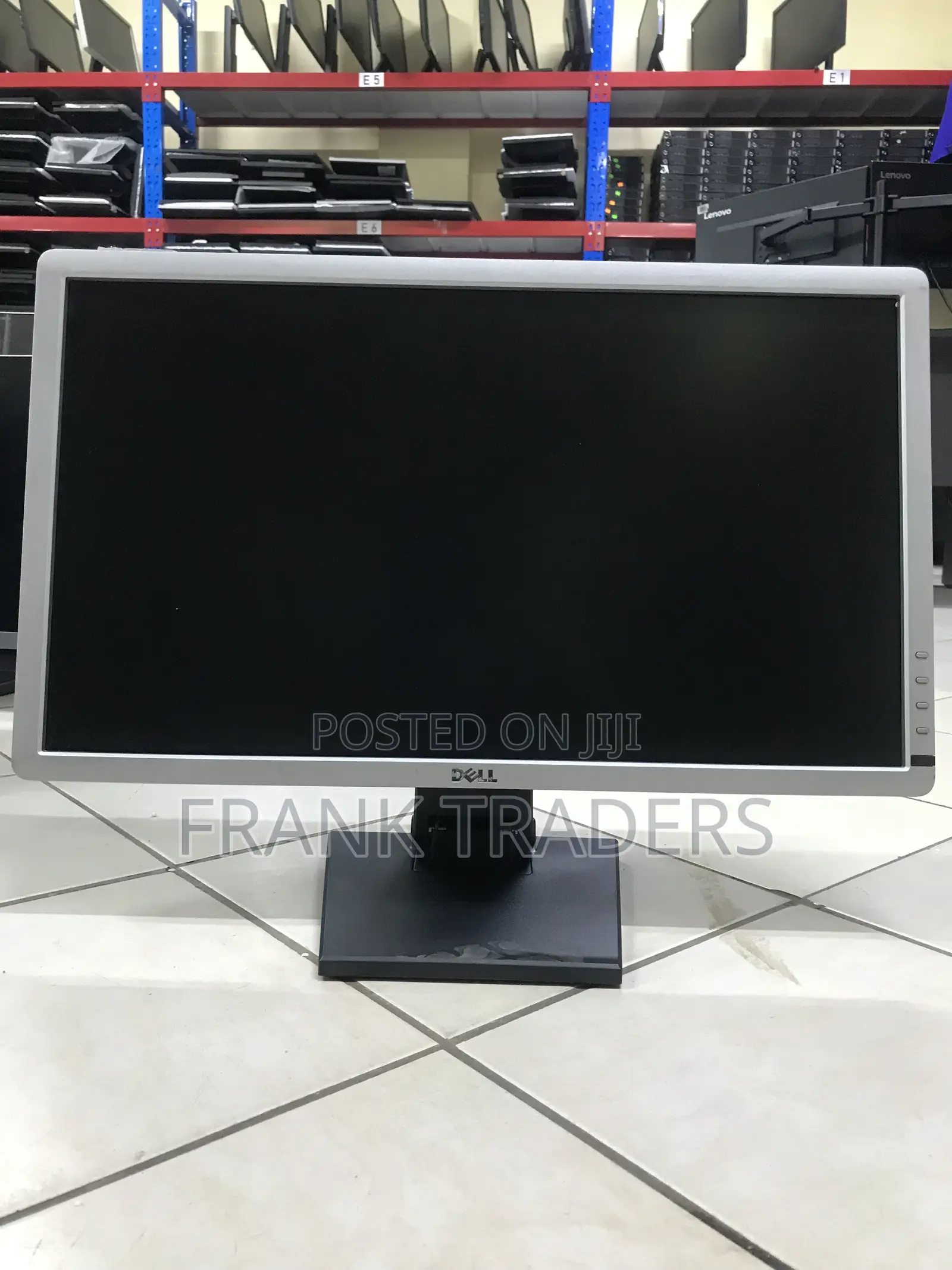Silver Dell Monitor 22 Inch