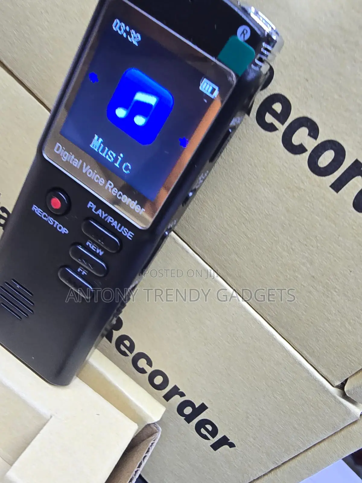 8GB Digital Voice Recorder MP3 Player Voice Activated Recorder