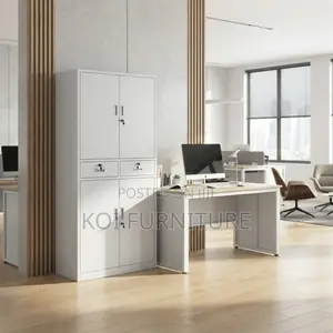 Office Cabine; Four Drawers Large Doors Office Cabinet