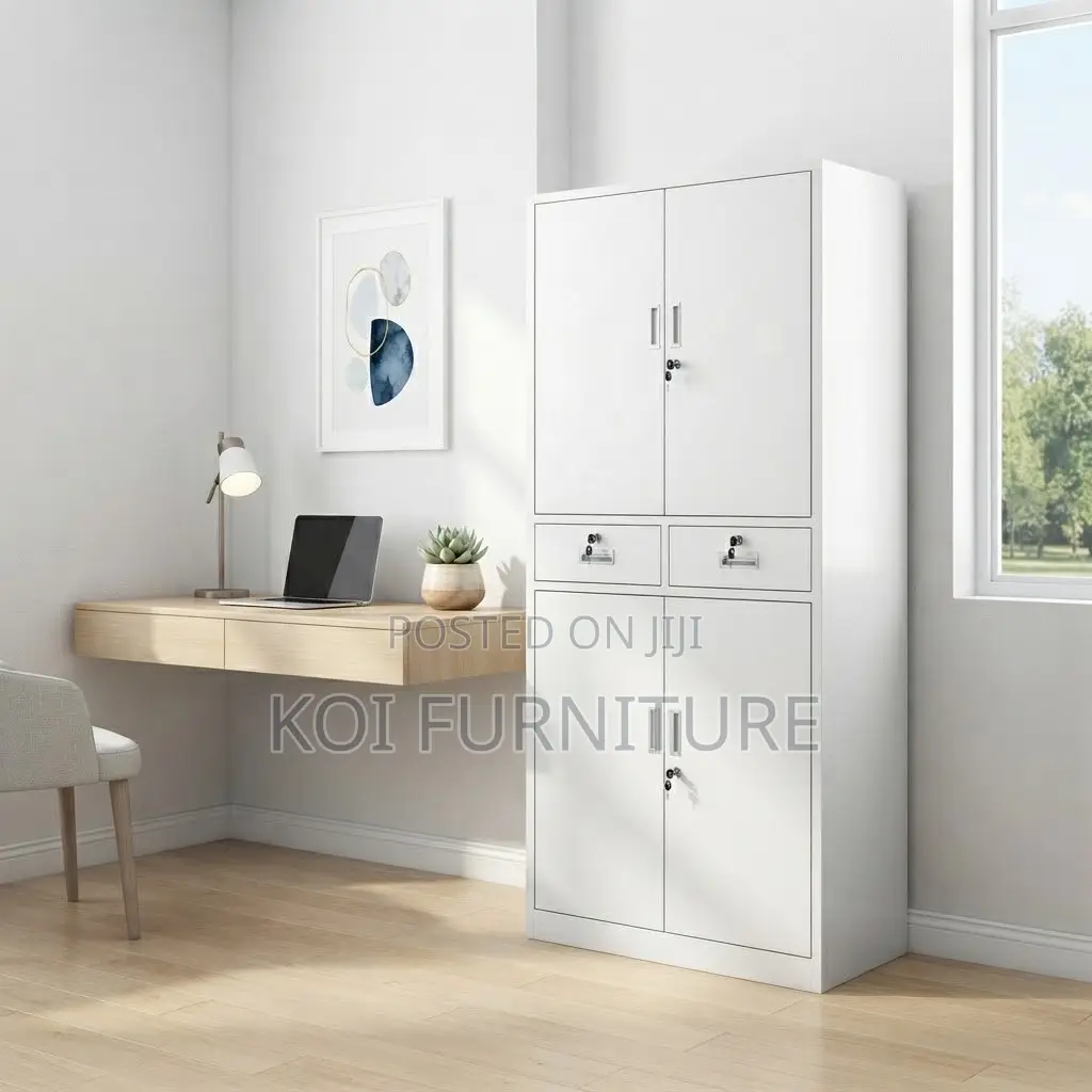 Office Cabine; Four Drawers Large Doors Office Cabinet
