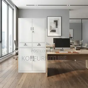 Office Cabine; Four Drawers Large Doors Office Cabinet