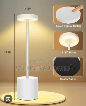 Modern Rechargeable Table Lamp Available