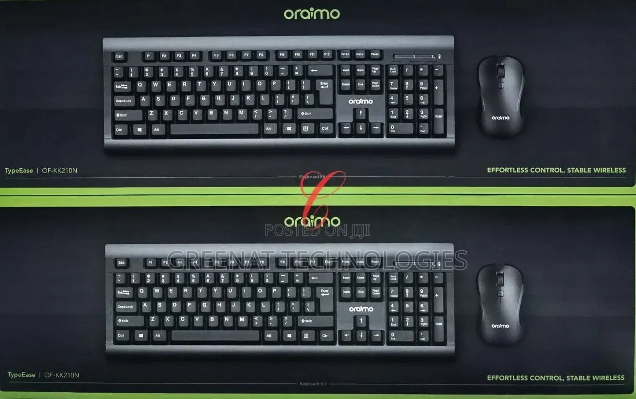 Oraimo TypeEase OF-KK210N 2.4G Wireless Keyboard +Mouse Combo Numpad