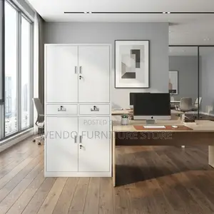 Office Cabinet; Steel Executive Offices Files Cabinets With 4 Doors