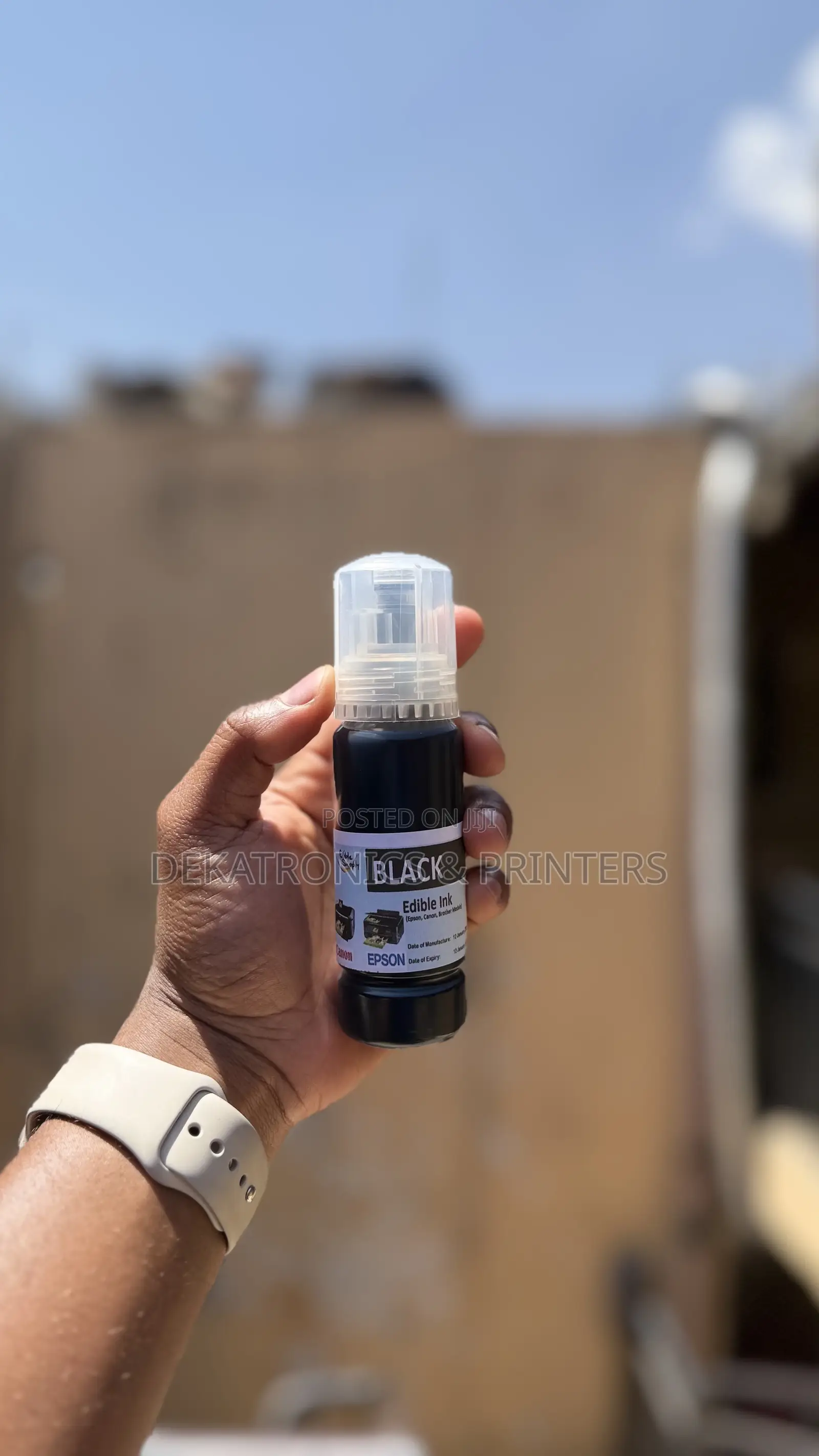 Black Edible Ink