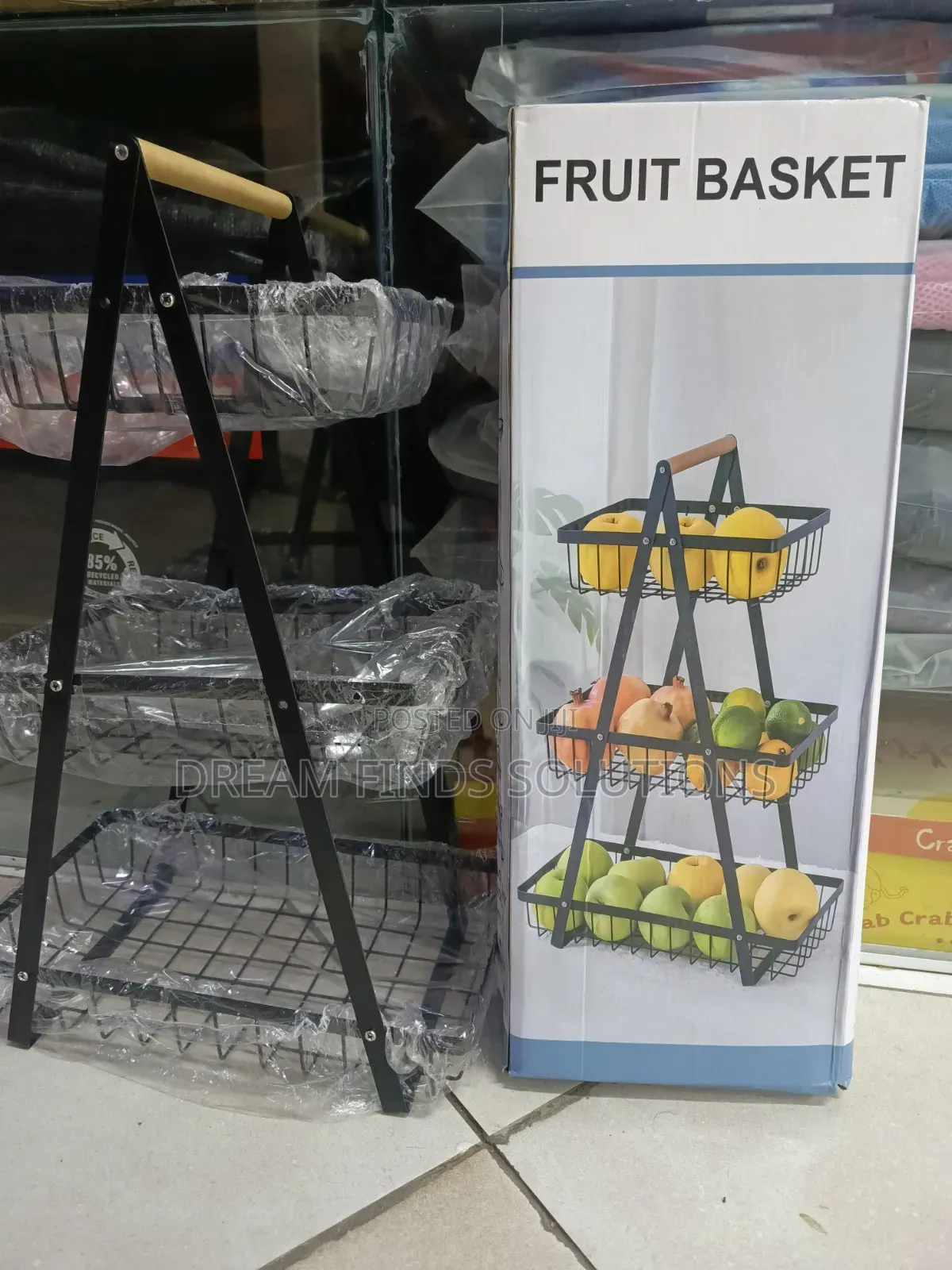 Multi-Functional Storage Ideal for the Kitchen, Pantry, Bathroom
