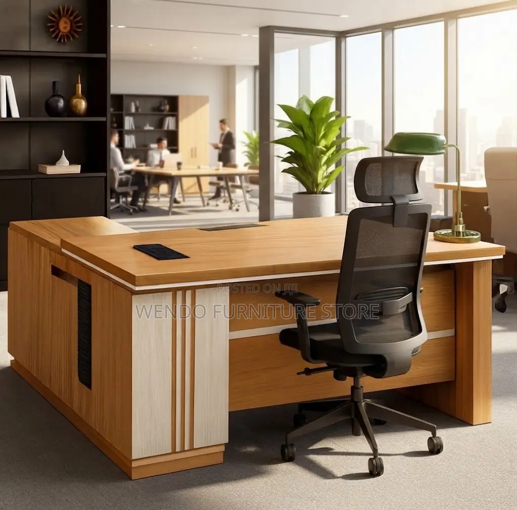 Office Desk; Brown Executive 1.8 Meters Office Colored Desk
