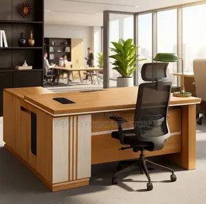 Office Desk; Brown Executive 1.8 Meters Office Colored Desk