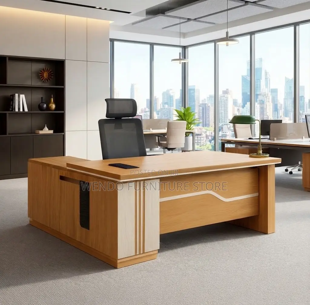 Office Desk; Brown Executive 1.8 Meters Office Colored Desk