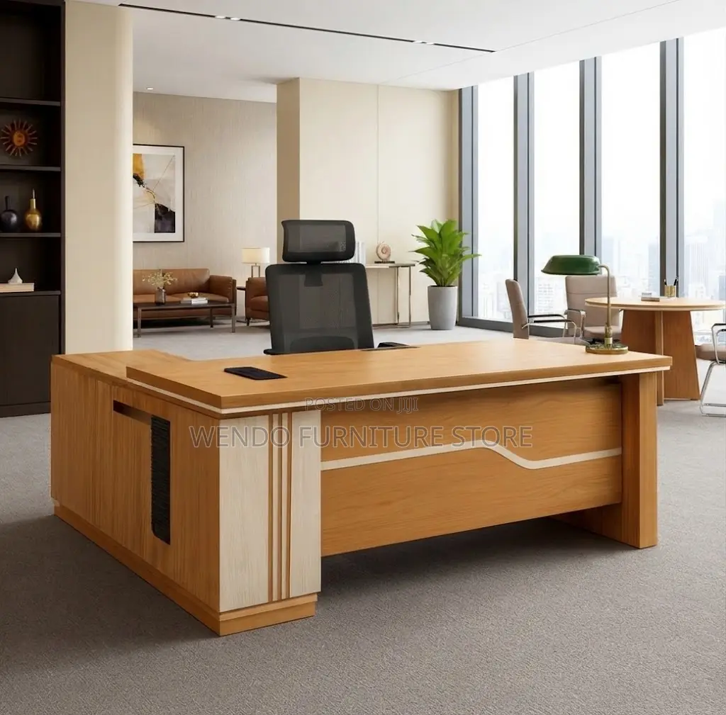 Office Desk; Brown Executive 1.8 Meters Office Colored Desk