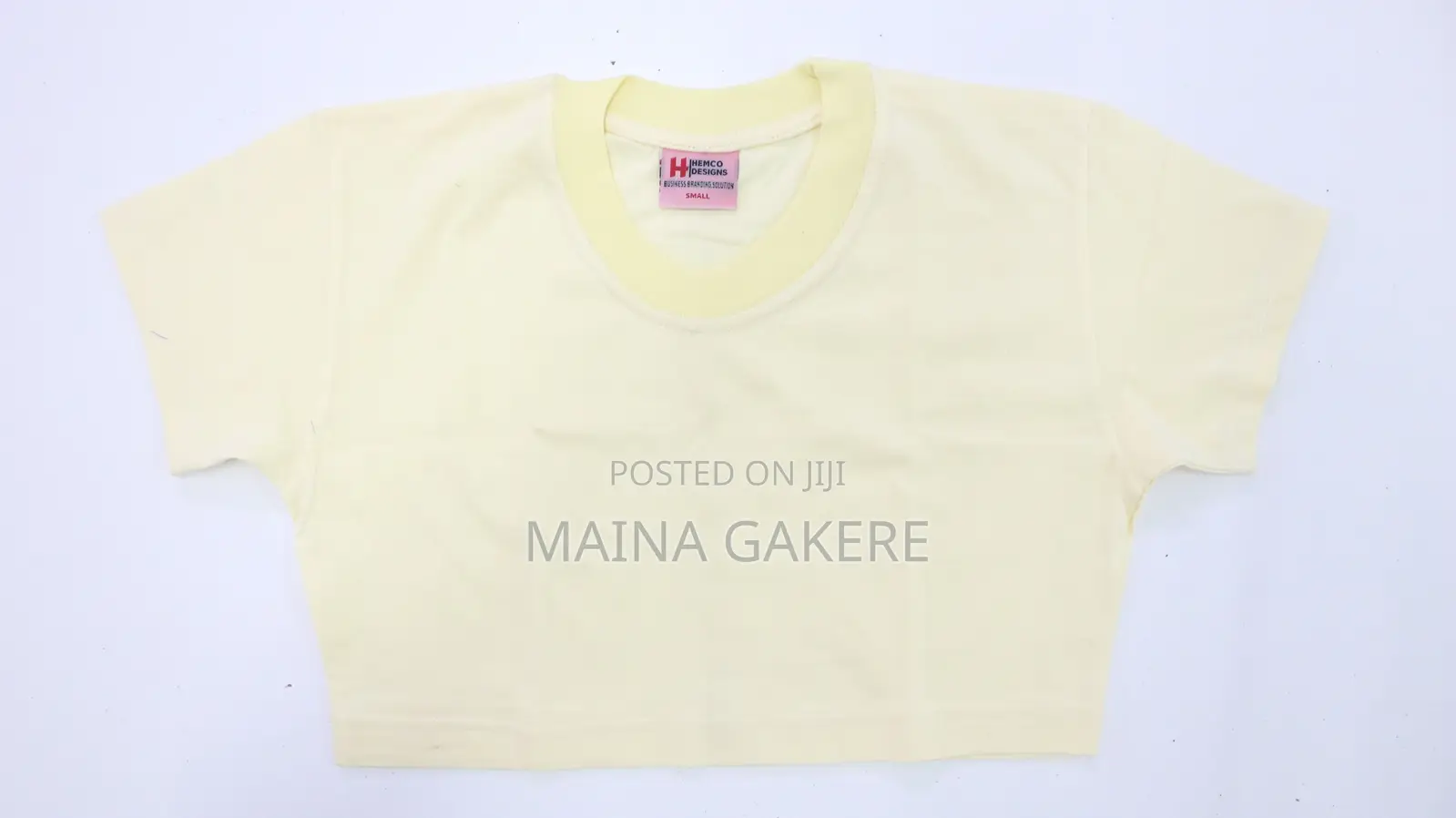 Ladies Crop Cotton Tops