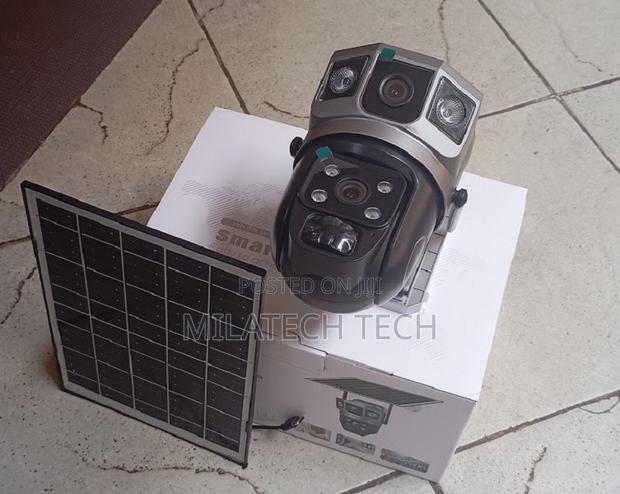 4G Solar Camera Dual Lens – Smart Outdoor CCTV Camera
