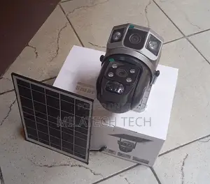 Dual Lens 4G Solar Security Camera With Motion Detection