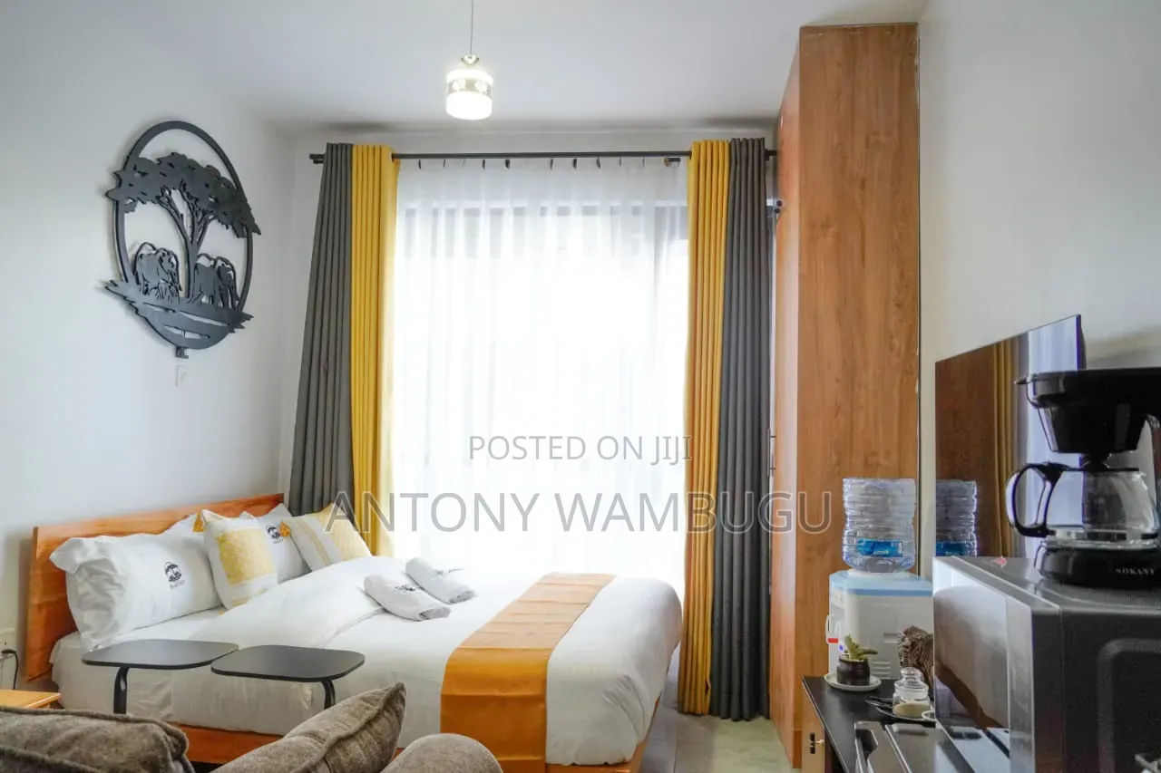Furnished Studio - Roysambu TRM Drive - 2000/Night - WiFi + Netflix