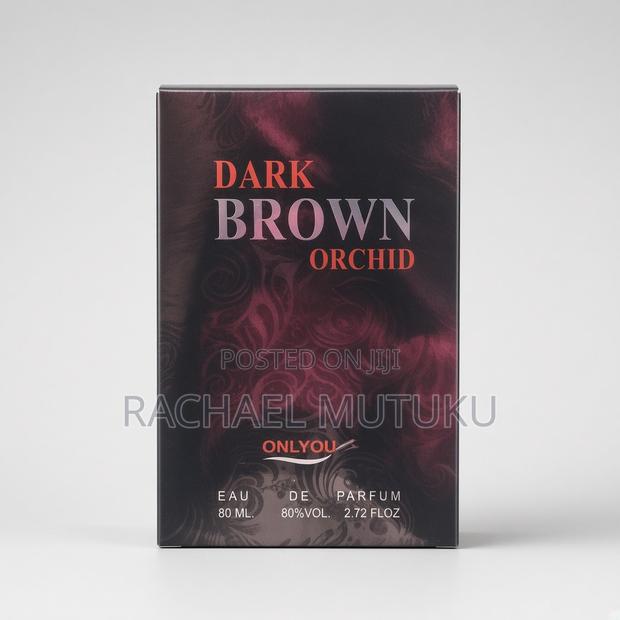DarkBrown Orchid Perfume Long Lasting Luxury Fragrance for Men Women