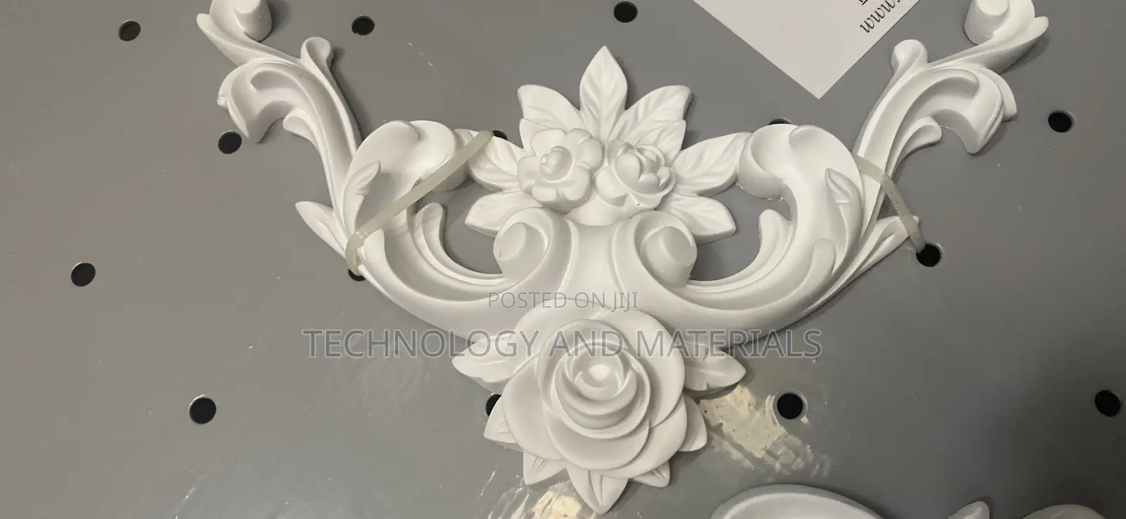 Floral Wainscoting Panel
