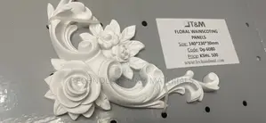 Floral Wainscoting Panel